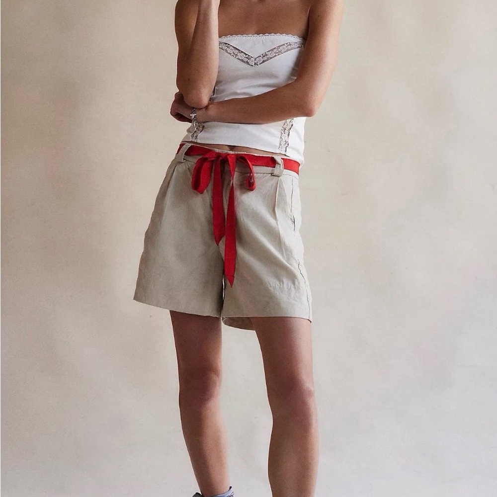 Brand New Free People Perfect Prep Trouser Short - Picture 3 of 10